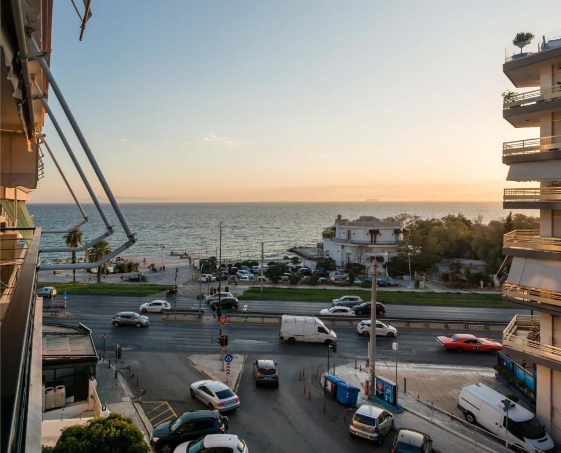 Flisvos Elite Seafront Luxury Apartment Афины Экстерьер фото