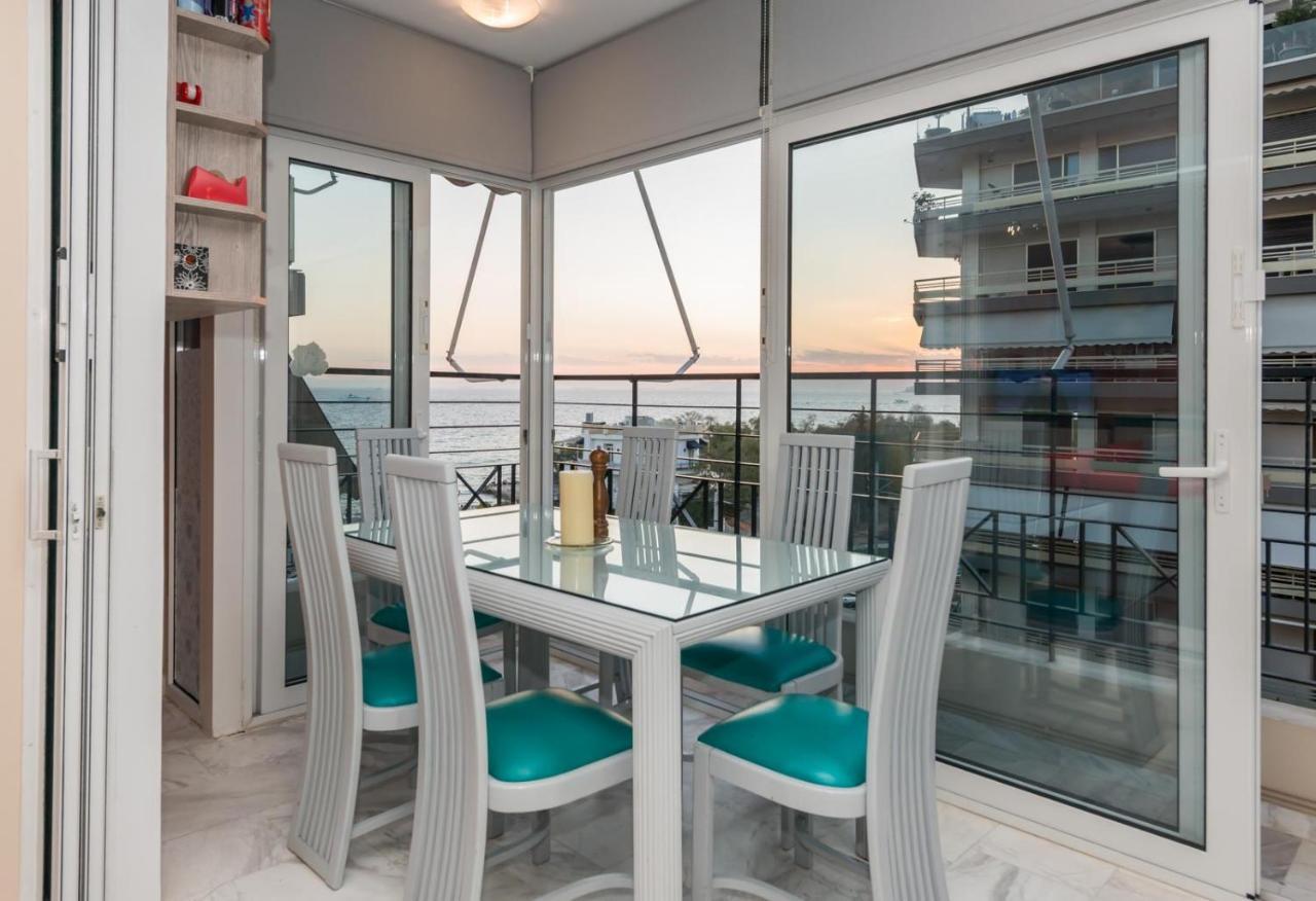 Flisvos Elite Seafront Luxury Apartment Афины Экстерьер фото